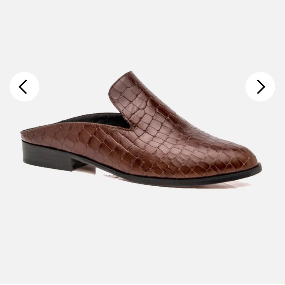Robert Clergerie Alice Mule Chocolate Sz 37